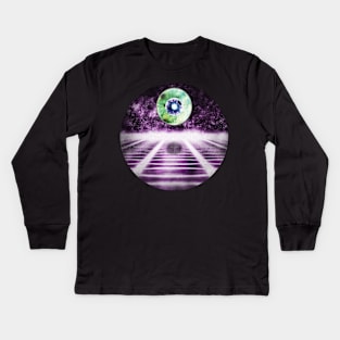 Space Stalker Kids Long Sleeve T-Shirt